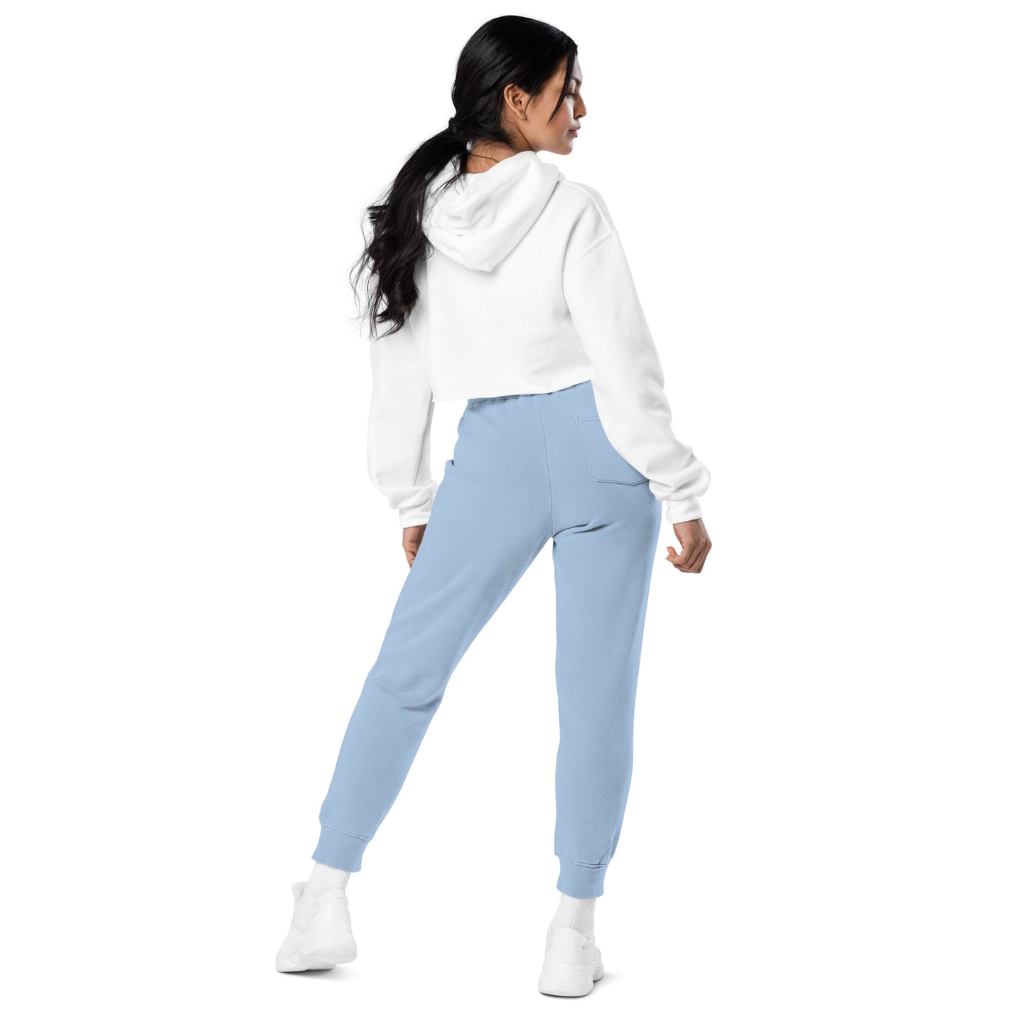 Women pigment-dyed sweatpants