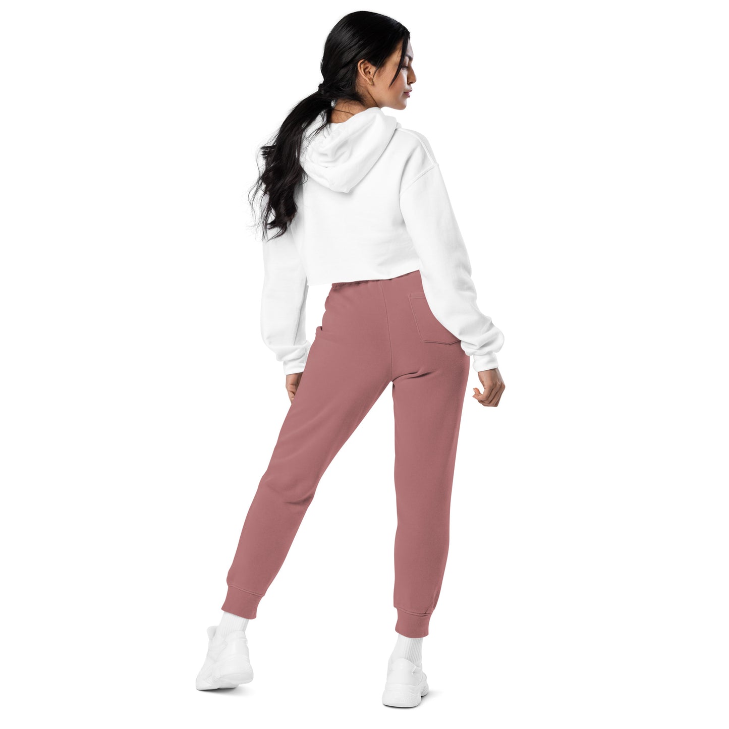 Women pigment-dyed sweatpants
