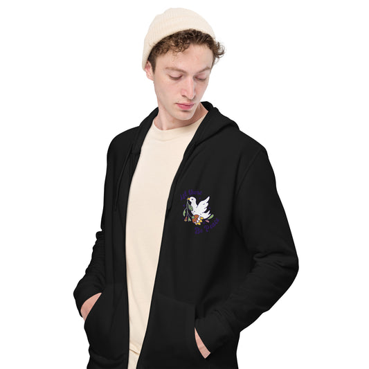 Men basic zip hoodie