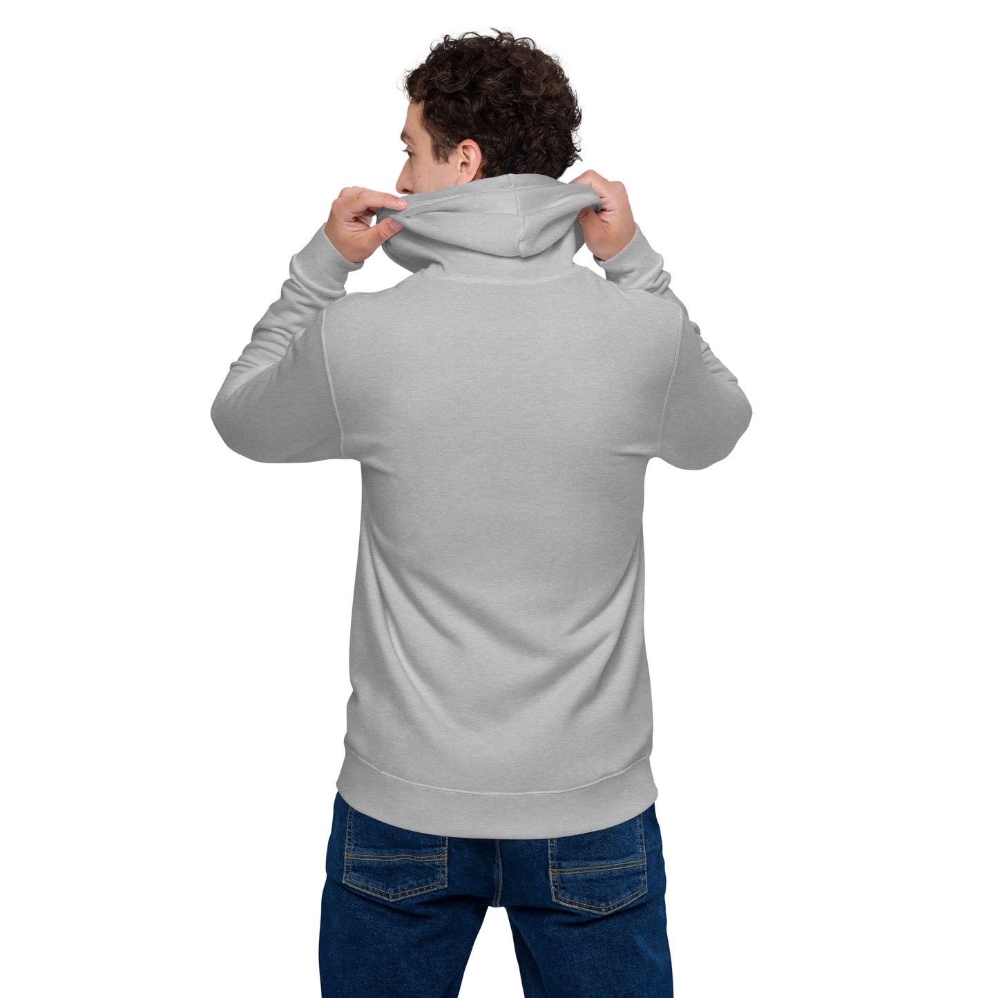 Men basic zip hoodie