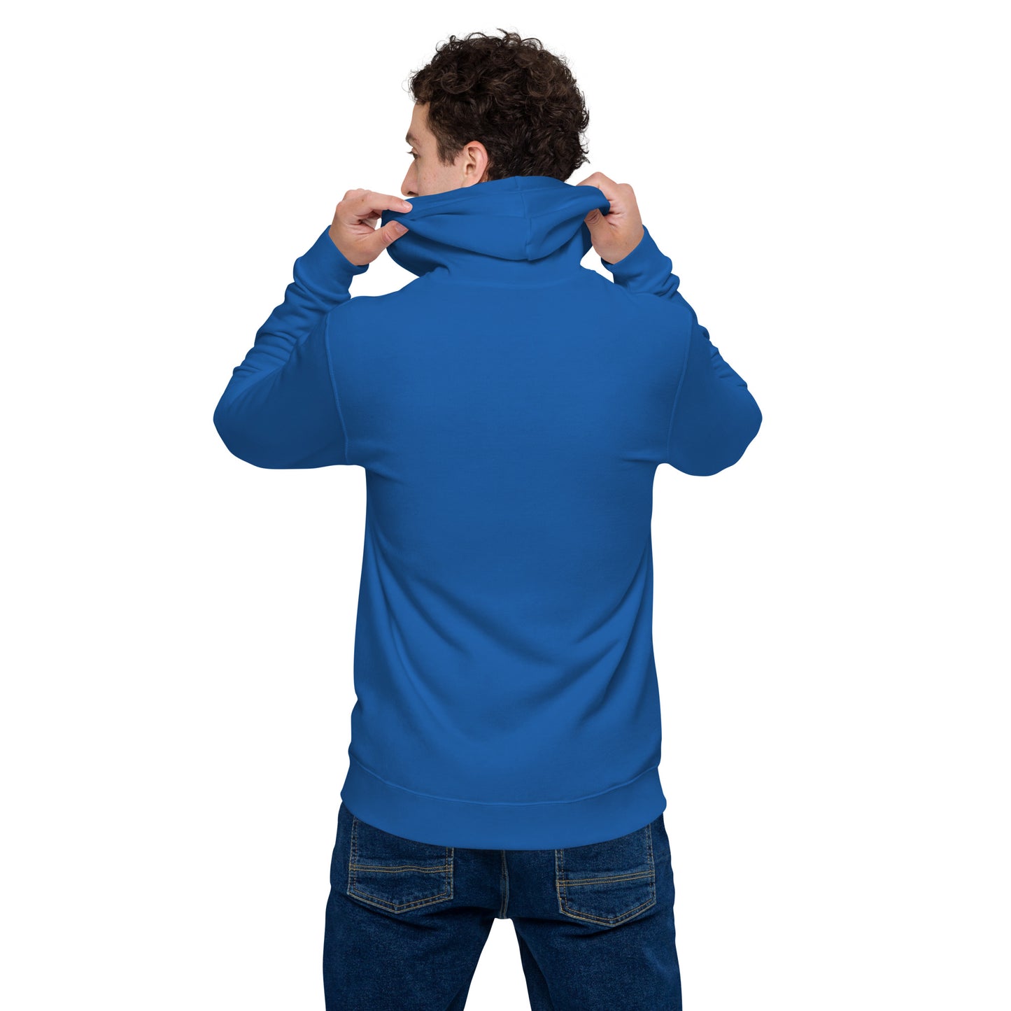 Men basic zip hoodie