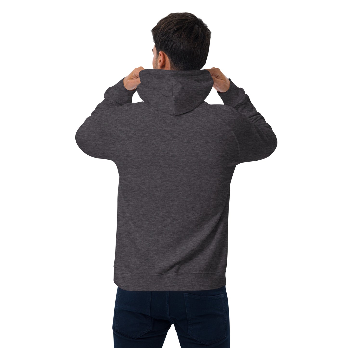 Men eco raglan hoodie