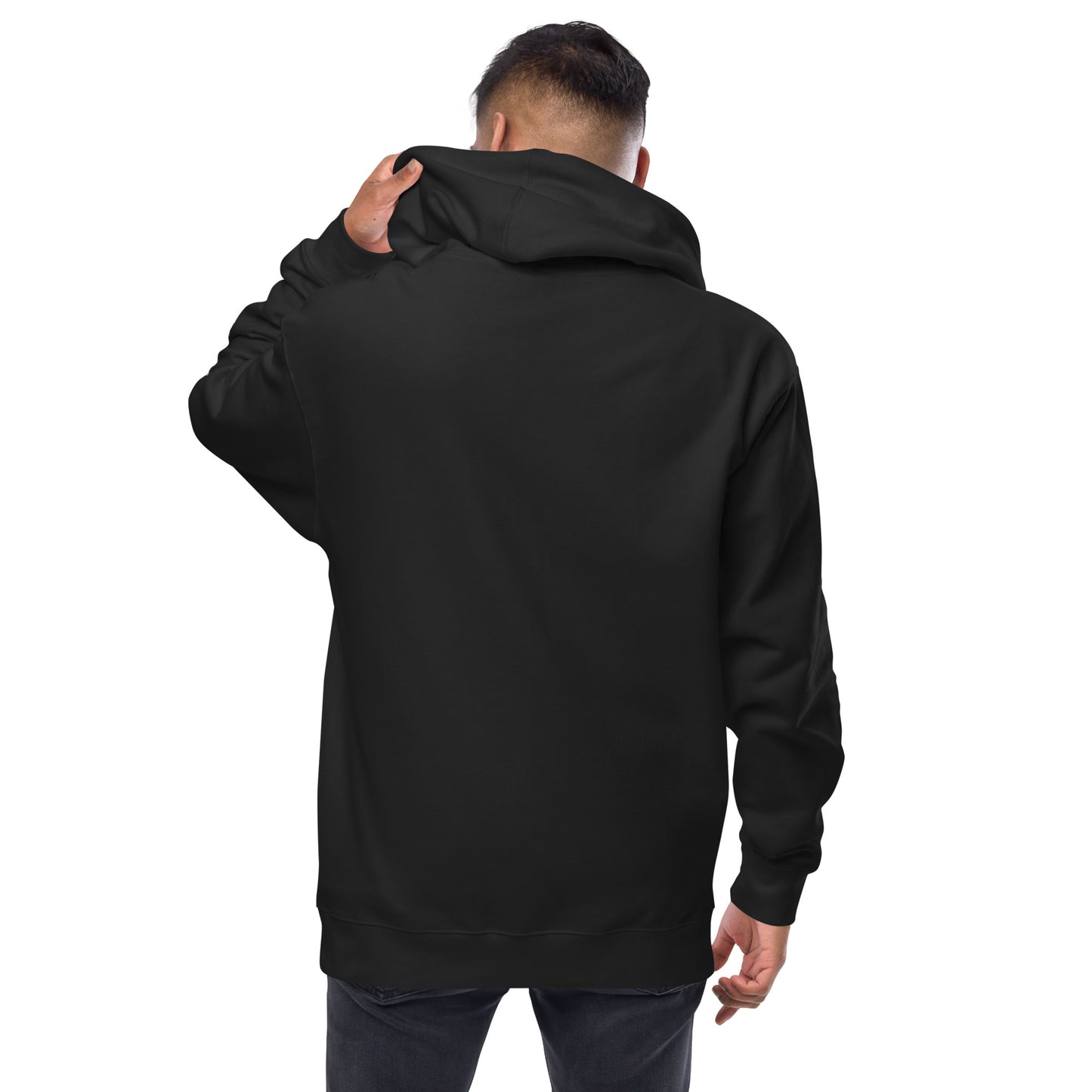 Men fleece zip up hoodie