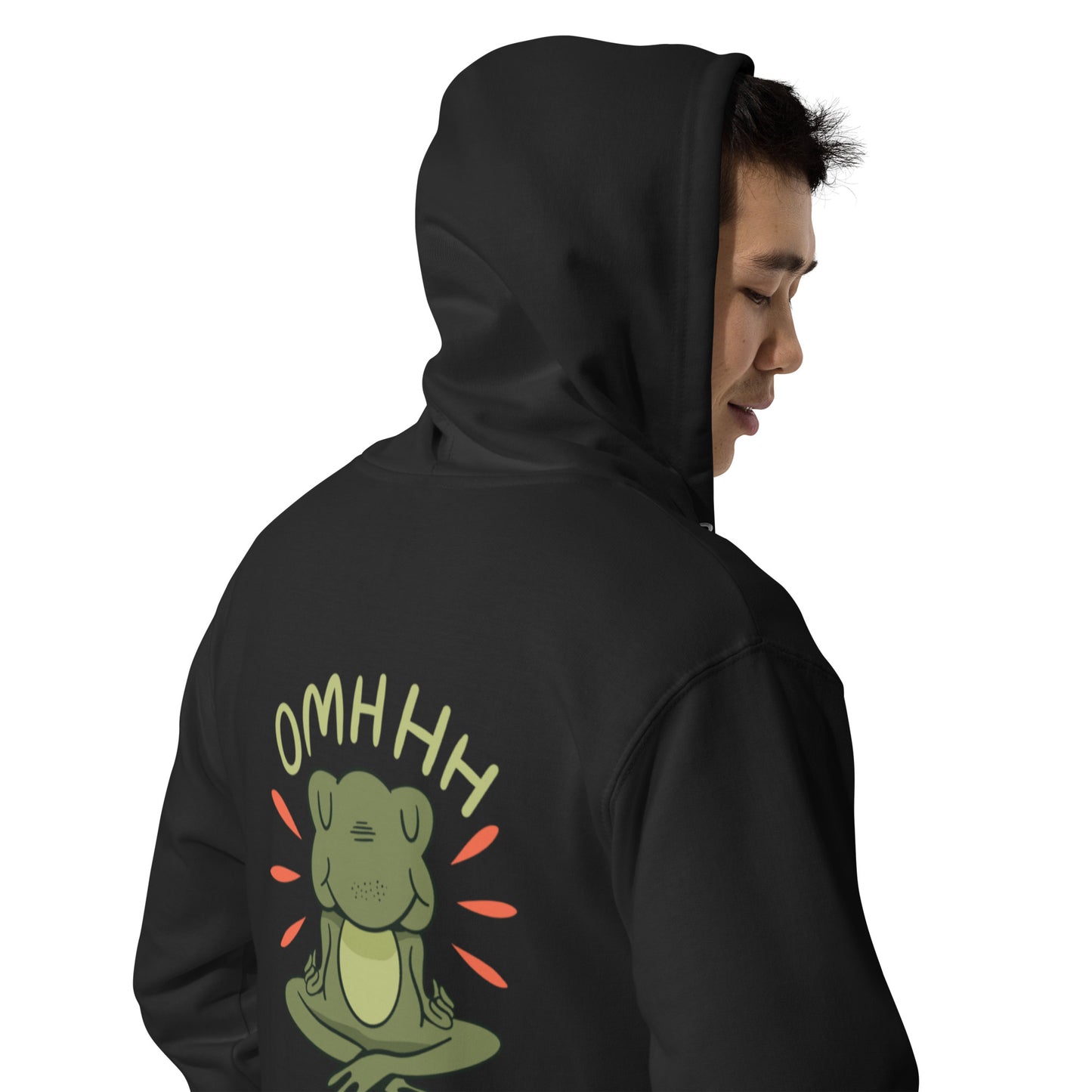 Unisex fleece zip up hoodie
