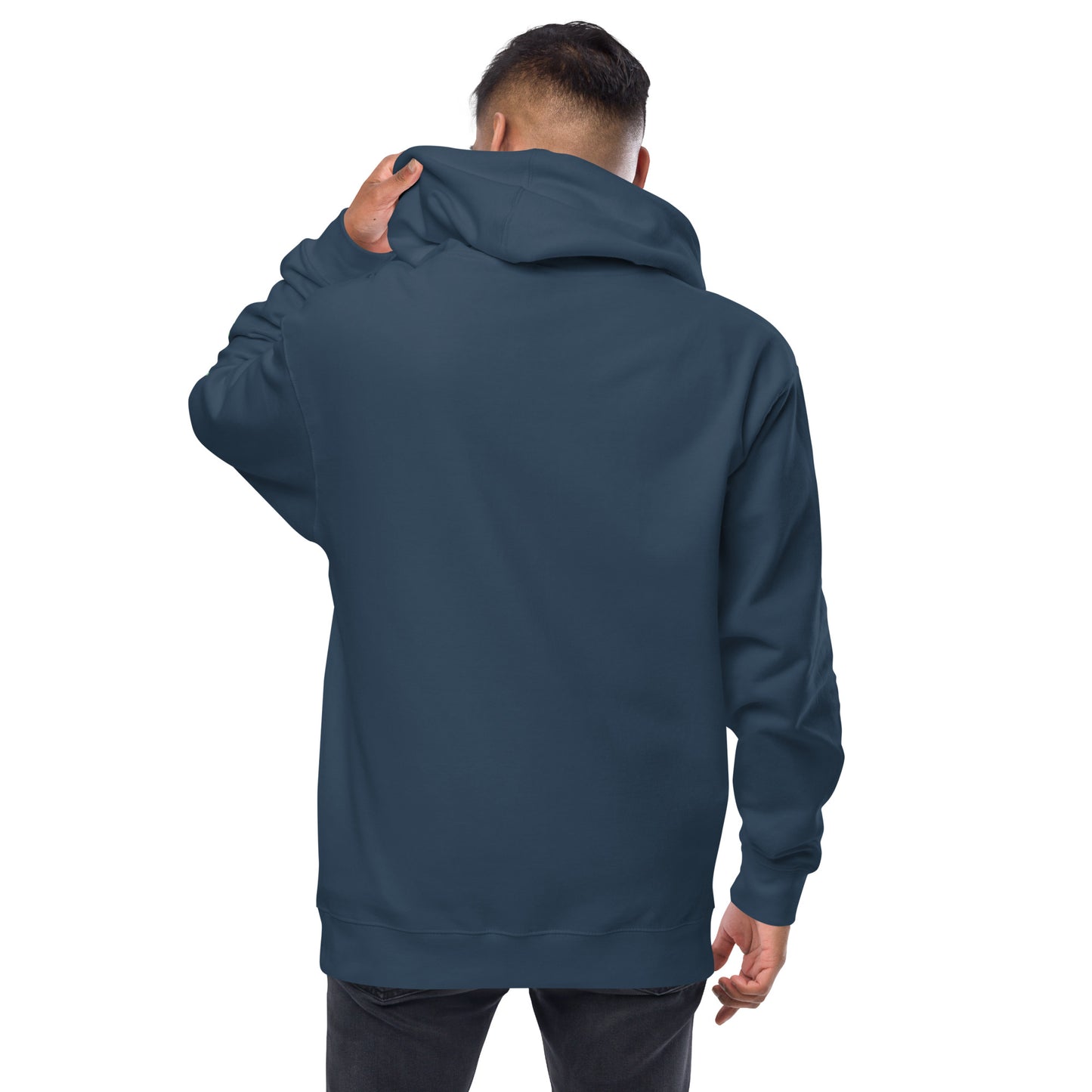 Men fleece zip up hoodie