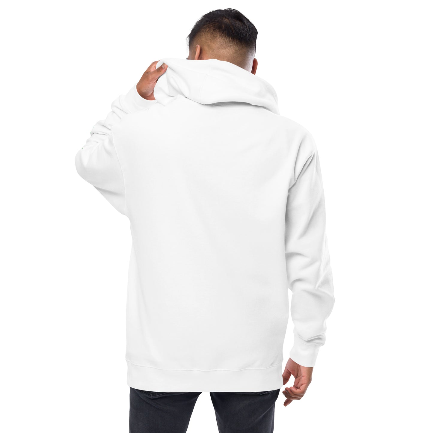 Men fleece zip up hoodie