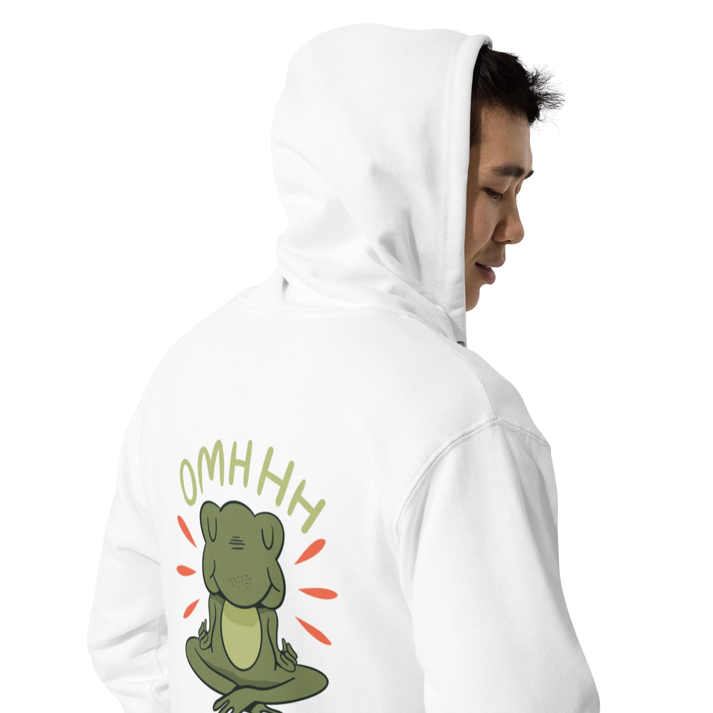 Unisex fleece zip up hoodie