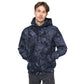 Men Champion tie-dye hoodie