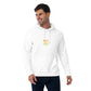Men eco raglan hoodie