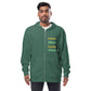 Men fleece zip up hoodie