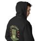 Unisex fleece zip up hoodie