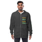 Men fleece zip up hoodie