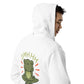 Unisex fleece zip up hoodie